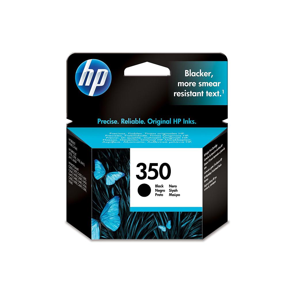 Cartucho original HP 350 negro