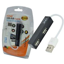 Hub USB 2.0 con 4 puertos linQ 