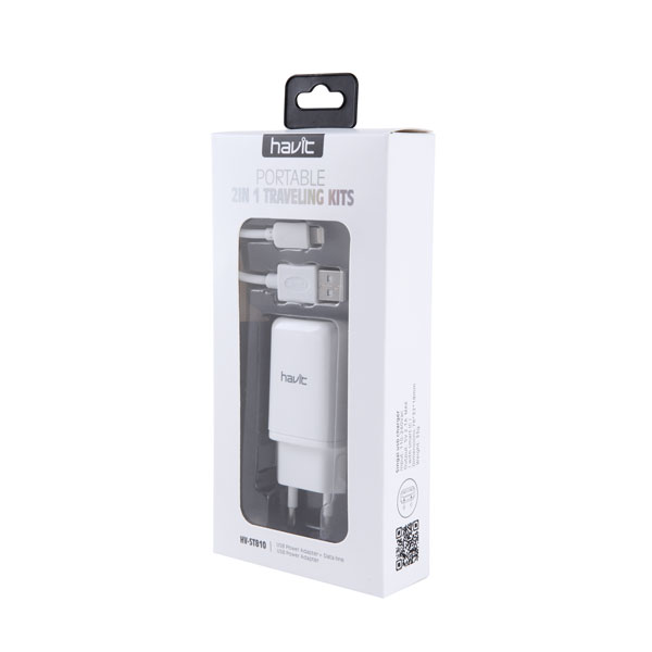 Cargador Iphone 2.1A Havit HV-ST810