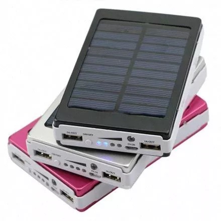 Power bank solar para smartphone 