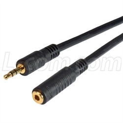 Cable alargador de mini jack M/F 5m