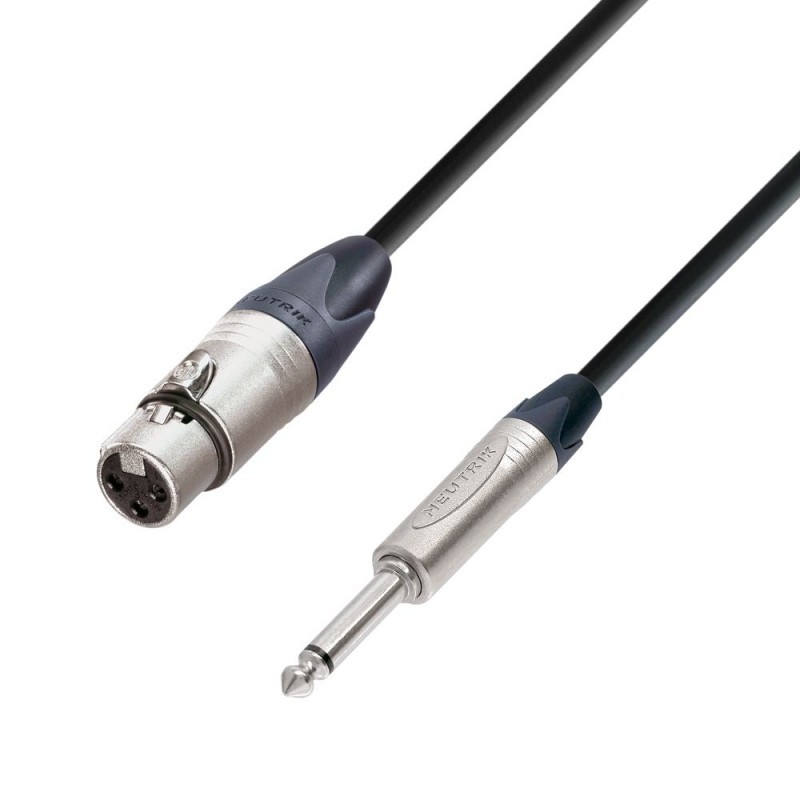 Cable XLR 6.3 JACK MONO 6m
