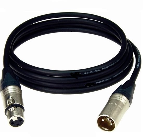 Cable XLR MACHO-XLR HEMBRA 1m
