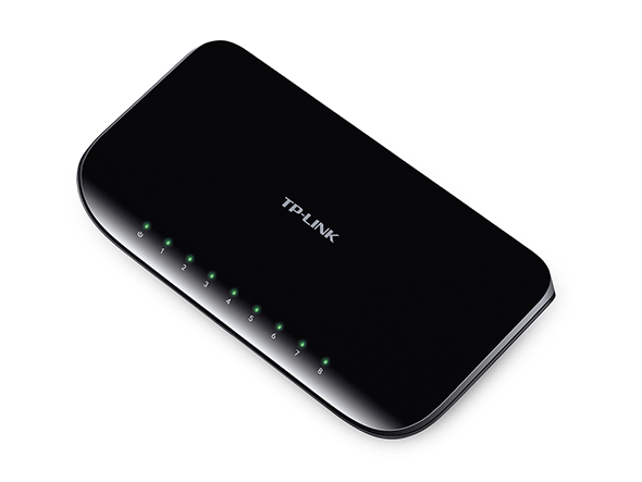 Switch con 8 puertos Gigabit TP-LINK 