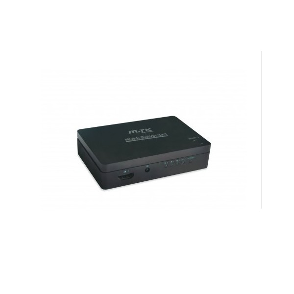 Splitter HDMI 1X2 metálico con fuente de alimentación MTK 