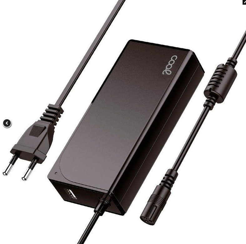 Cargador Red Universal Ordenad. Portátiles 65w Automático COOL + 11 conectores (USB QC3.0)