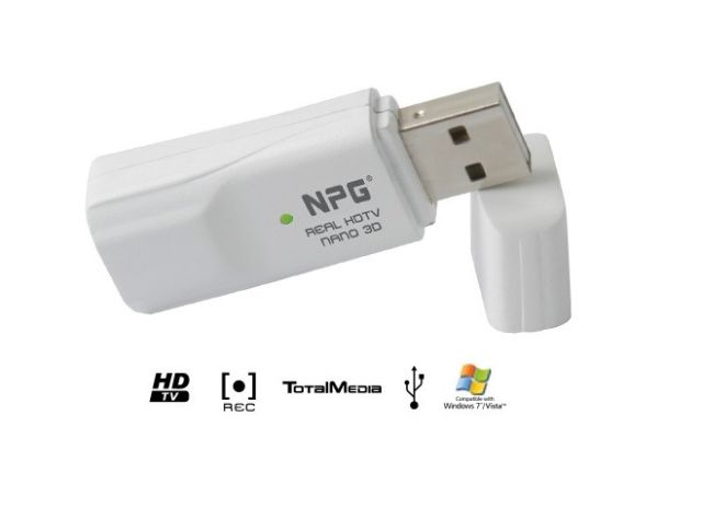 Sintonizador de TDT USB NPG de alta sensibilidad Real HDTV NANO