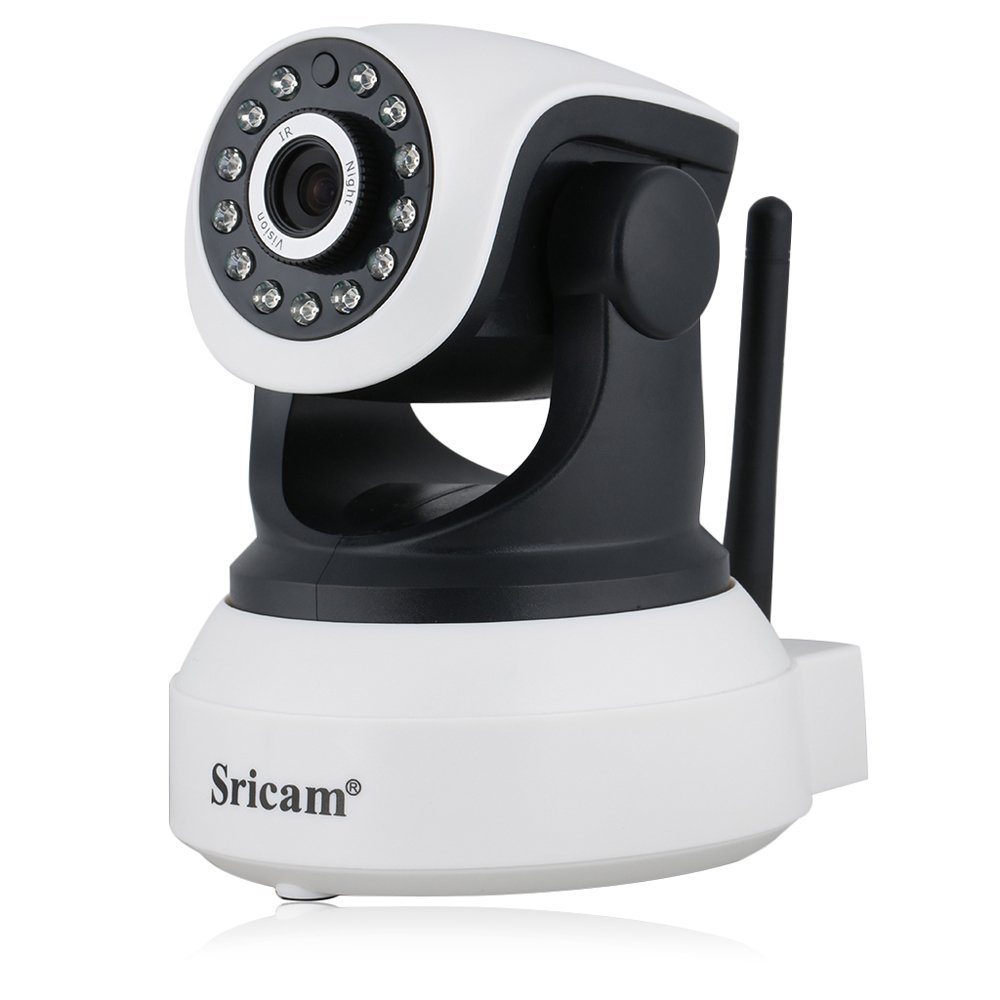 Cámara IP PTZ de Vigilancia inalámbrica 720P CCTV ONVIF Sricam SP017