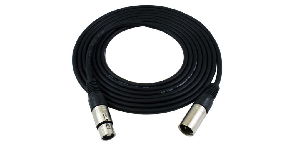 Audibax Cable XLR macho - XLR Hembra 3 Metros XLR3M