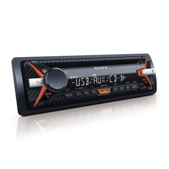 Radio CD USB SONY CDX G1201U