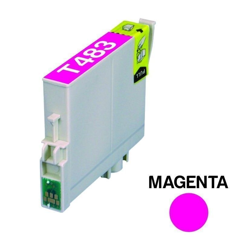 Cartucho compatible Epson 483 magenta