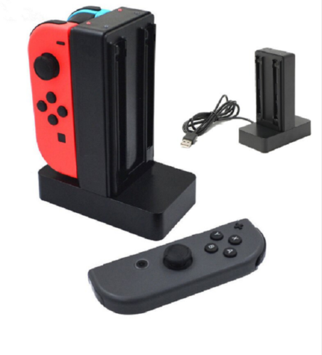 Soporte para mandos Nintendo Switch 4 en 1 linQ ZC-SW4