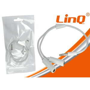 Cable audio jack 3.5 linQ 1002