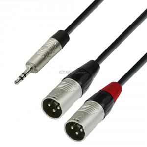 Cable jack 3.5mm 2XLR hembra KL-9252 LINQ