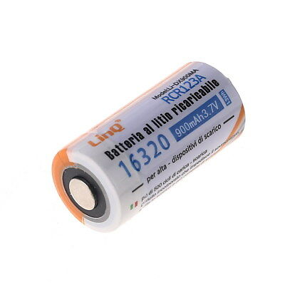 Bateria Litio 16320 RCR123A Recargable