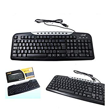 Teclado USB negro linQ K3