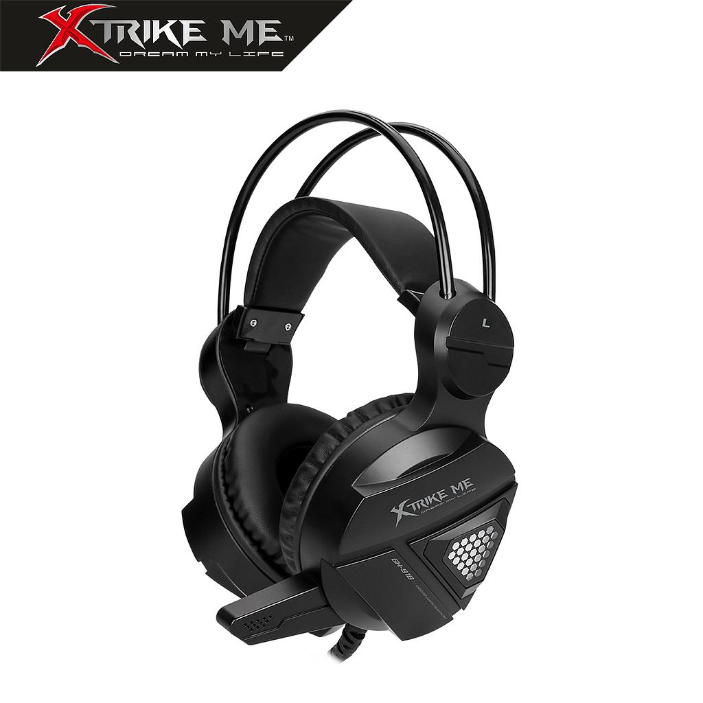 Auriculares Gaming USB con Micrófono 50 mm 7.1 Surround Xtrike Me GH-918