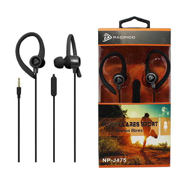 Auriculares con micrófono Pacífico NP-J475