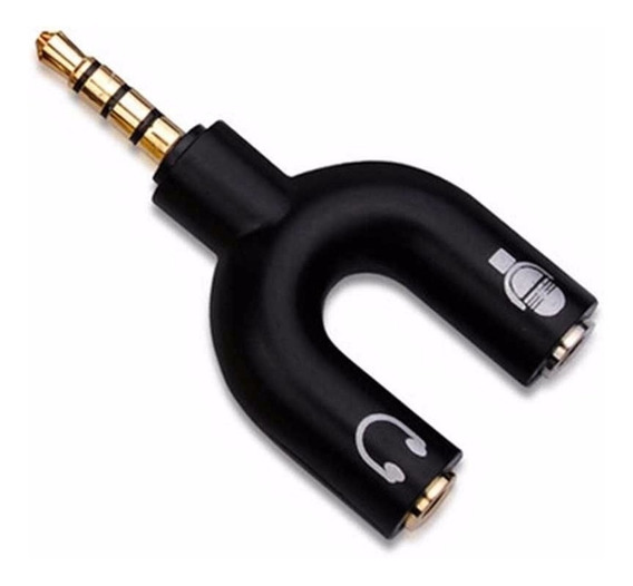 Cable minijack 3.5mm a 2 minijack 3.5mm (micrófono + audio) Ebox 365ECO