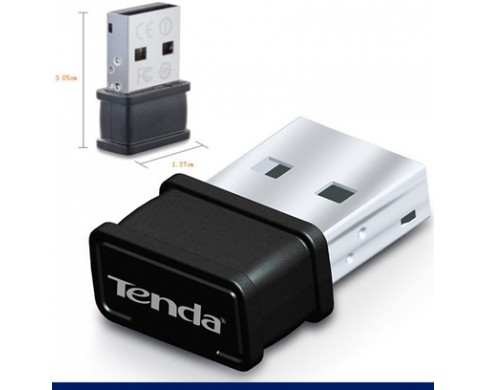 Mini adaptador Wifi USB con antena 300Mbps WF0382