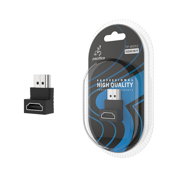 Adaptador hdmi m/f 90-180 Pacífico TP-W092