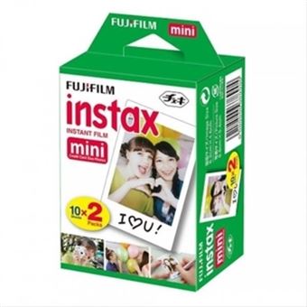 PAPEL FOTOGRÁFICO FUJIFILM INSTAX MINI 2X10