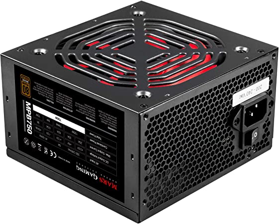 Fuente de Alimentación Mars Gaming MPB750/ 750W/ Ventilador 12cm/ 80 Plus Bronze