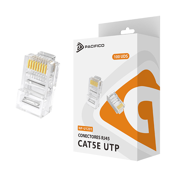 Conectores RJ45 Cat. 6 100uds NP-U1201