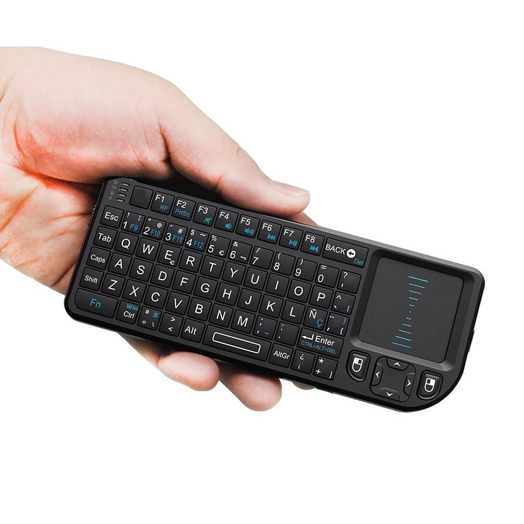 Mini teclado bluetooth con touchpad HV-KB225BT