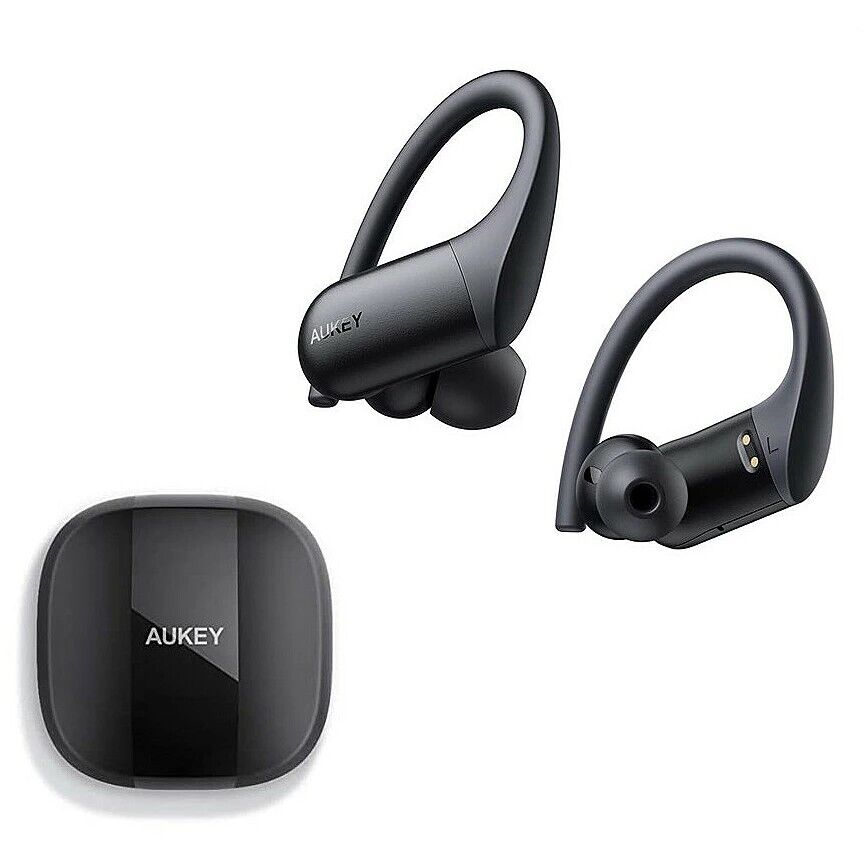 AURICULARES AUKEY carga inalámbrica bluetooth 5.0