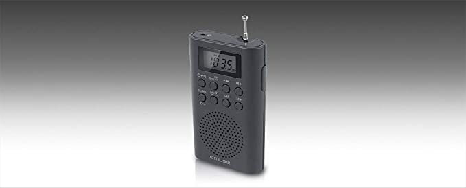 RADIO DIGITAL DE BOLSILLO FM CON ALTAVOZ INTEGRADO MUSE M-03 R