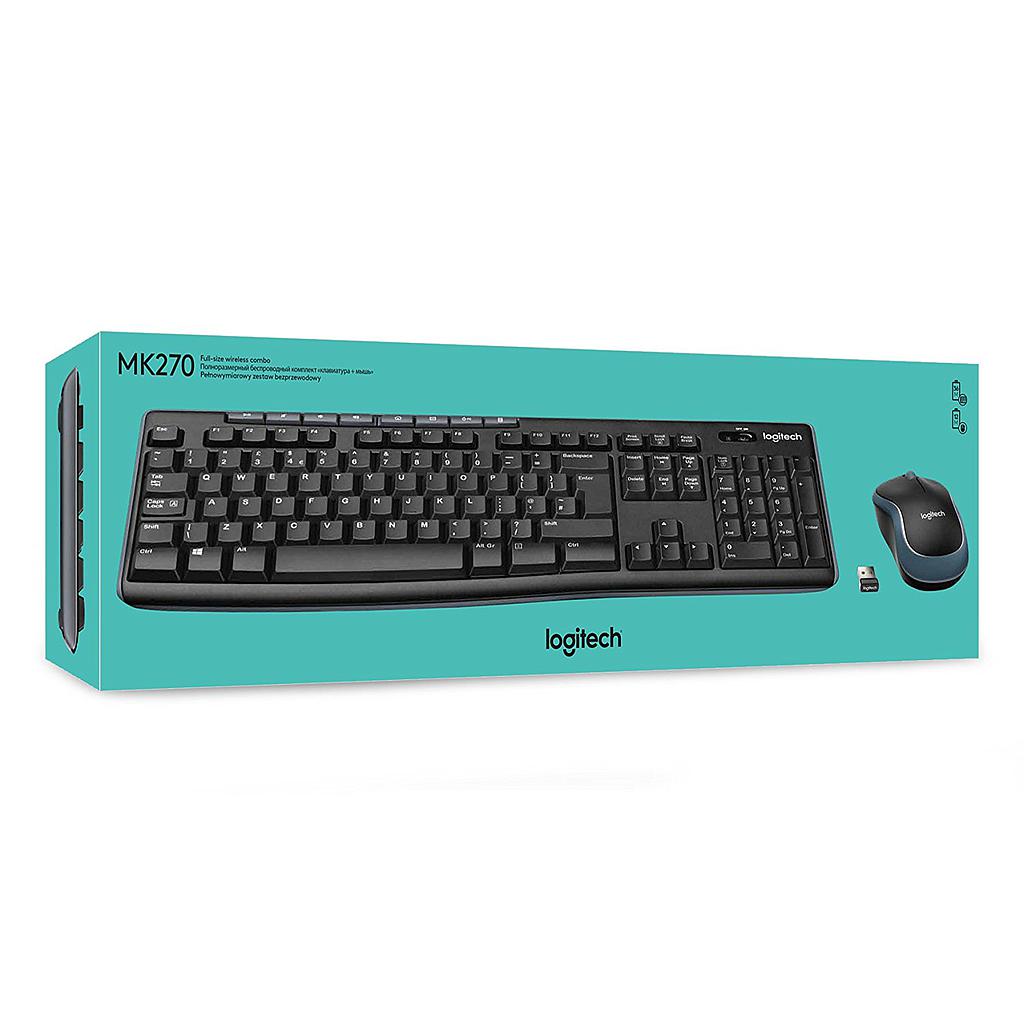 Teclado + ratón logitech MK235 wireless