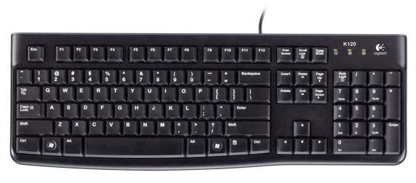 Teclado Logitech USB K120