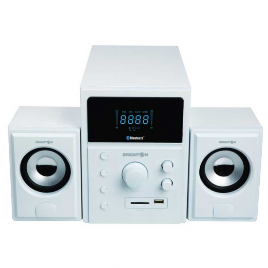 MiniCadena EGroov/BRIGMTON USB/SD/ FM ESTÉREO/BLUETOOTH/SUBWOOFER 21010BT